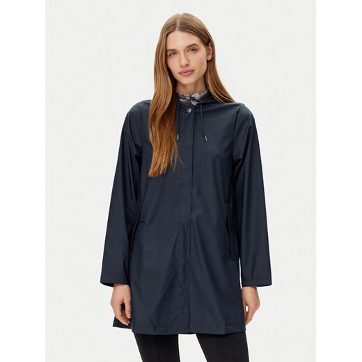 Rains Kurtka przeciwdeszczowa Unisex 18370 Granatowy Regular Fit ze sklepu MODIVO w kategorii Kurtki damskie - zdjęcie 182669590