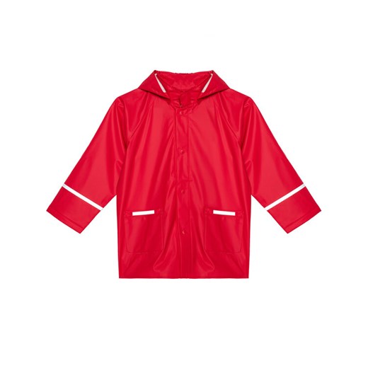 Playshoes Kurtka przeciwdeszczowa 408638 M Czerwony Regular Fit ze sklepu MODIVO w kategorii Odzież dziecięca - zdjęcie 182669624