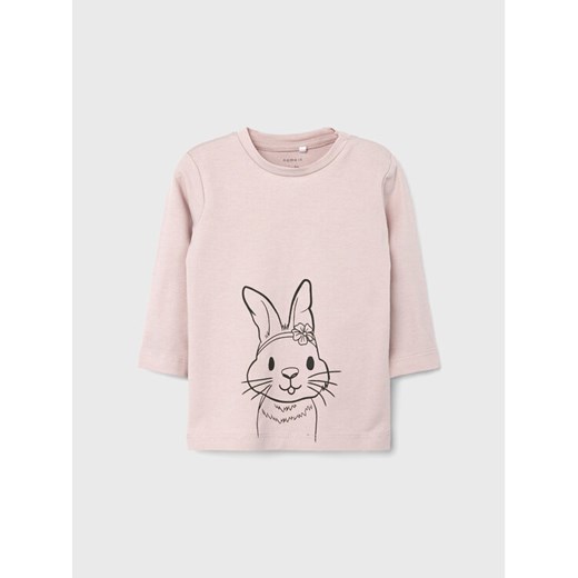 NAME IT Bluzka 13207281 Różowy Regular Fit ze sklepu MODIVO w kategorii Kaftaniki i bluzki - zdjęcie 182669660