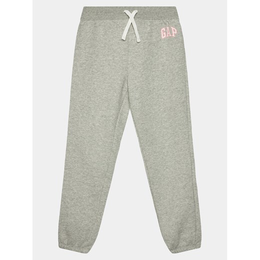 Gap Spodnie dresowe 482442-00 Szary Regular Fit ze sklepu MODIVO w kategorii Spodnie chłopięce - zdjęcie 182669661