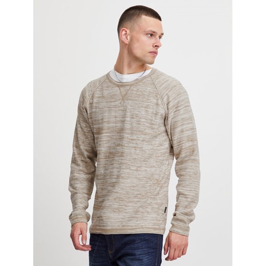 Blend Sweter 20715849 Beżowy Regular Fit ze sklepu MODIVO w kategorii Swetry męskie - zdjęcie 182669674