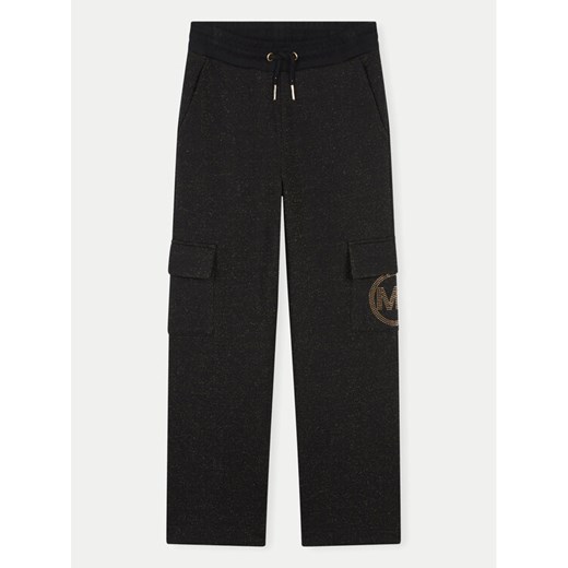 MICHAEL KORS KIDS Spodnie dresowe R30183 D Czarny Regular Fit ze sklepu MODIVO w kategorii Spodnie chłopięce - zdjęcie 182669700