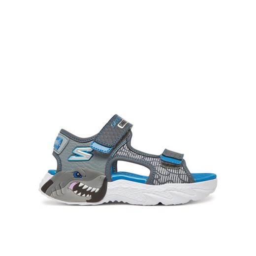Skechers Sandały Creature-Splash- 400614L/CCBL Szary ze sklepu MODIVO w kategorii Sandały dziecięce - zdjęcie 182669711