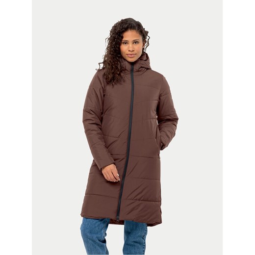 Jack Wolfskin Kurtka zimowa Deutzer Coat 1207501 Bordowy Regular Fit ze sklepu MODIVO w kategorii Kurtki damskie - zdjęcie 182669721