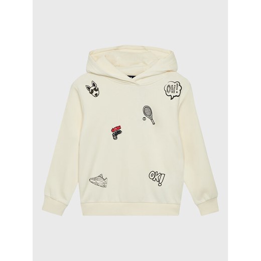 Fila Bluza Bakersield FAK0092 Beżowy Regular Fit ze sklepu MODIVO w kategorii Bluzy chłopięce - zdjęcie 182669741