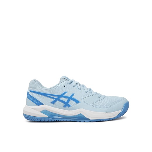 Asics Buty do tenisa Gel-Dedicate 8 1042A237 Niebieski ze sklepu MODIVO w kategorii Buty sportowe damskie - zdjęcie 182669762