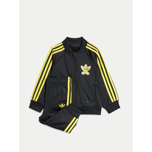 adidas Dres Smiley World SST JD2874 Czarny Regular Fit ze sklepu MODIVO w kategorii Dresy dla niemowlaka - zdjęcie 182669764