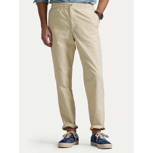 Polo Ralph Lauren Spodnie materiałowe 710958589004 Beżowy Classic Fit ze sklepu MODIVO w kategorii Spodnie męskie - zdjęcie 182669812