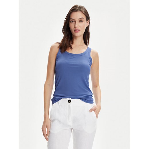 Marella Top Eddy 2413941074 Niebieski Slim Fit ze sklepu MODIVO w kategorii Bluzki damskie - zdjęcie 182669834