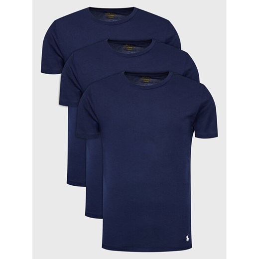 Polo Ralph Lauren Komplet 3 t-shirtów 714830304015 Granatowy Regular Fit ze sklepu MODIVO w kategorii T-shirty męskie - zdjęcie 182669872