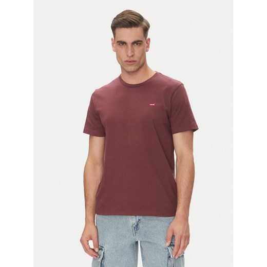 Levi's® T-Shirt Original 56605-0199 Bordowy Standard Fit ze sklepu MODIVO w kategorii T-shirty męskie - zdjęcie 182669903
