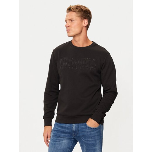 La Martina Longsleeve ZMF311 FP571 Czarny Regular Fit ze sklepu MODIVO w kategorii T-shirty męskie - zdjęcie 182669951