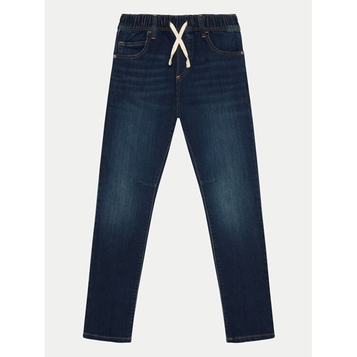 Gap Jeansy 555310-00 Granatowy Slim Fit ze sklepu MODIVO w kategorii Spodnie chłopięce - zdjęcie 182670030
