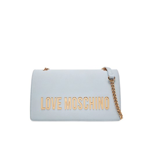 LOVE MOSCHINO Torebka JC4192PP1MKD0712 Błękitny ze sklepu MODIVO w kategorii Kopertówki - zdjęcie 182670041