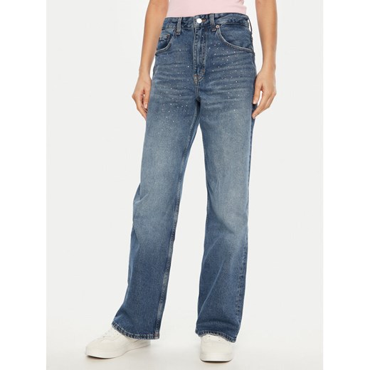 Tommy Jeans Jeansy Mia DW0DW20176 Niebieski Straight Fit ze sklepu MODIVO w kategorii Jeansy damskie - zdjęcie 182670062