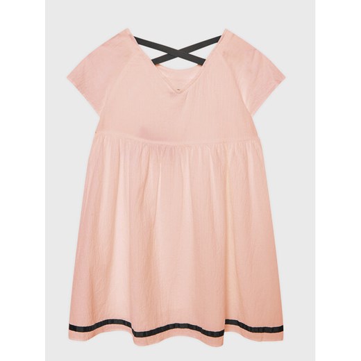 United Colors Of Benetton Sukienka letnia 4O9TCV013 Różowy Regular Fit ze sklepu MODIVO w kategorii Sukienki dziewczęce - zdjęcie 182670113