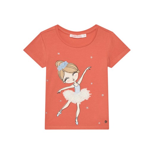 Original Marines T-Shirt DFP3071CF Pomarańczowy Regular Fit ze sklepu MODIVO w kategorii Bluzki dziewczęce - zdjęcie 182670121
