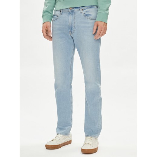 Lee Jeansy Rider 112349881 Niebieski Slim Fit ze sklepu MODIVO w kategorii Jeansy męskie - zdjęcie 182670122