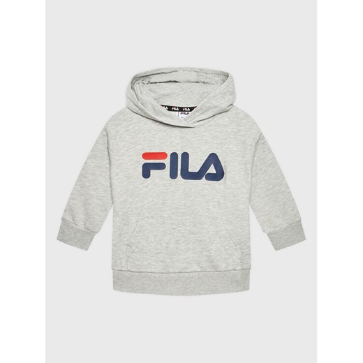 Fila Bluza Fisciano FAK0200 Szary Regular Fit ze sklepu MODIVO w kategorii Bluzy chłopięce - zdjęcie 182670151