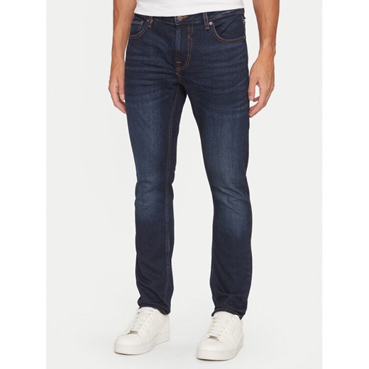 Guess Jeansy M4BAN1 D5GN2 Granatowy Skinny Fit ze sklepu MODIVO w kategorii Jeansy męskie - zdjęcie 182670160