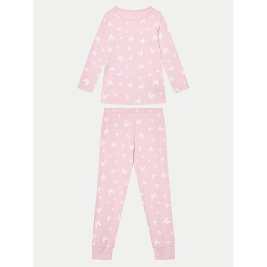NAME IT Piżama 13232976 Różowy Regular Fit ze sklepu MODIVO w kategorii Piżamy dziecięce - zdjęcie 182670243
