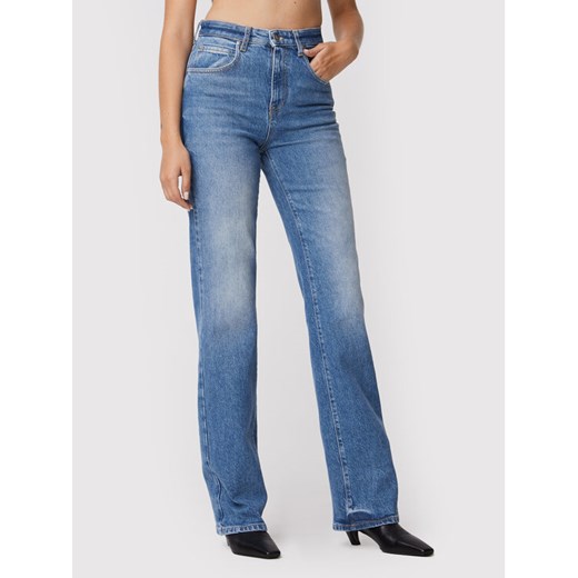 Pinko Jeansy Flavia 1J10ZR Y82N Niebieski Regular Fit ze sklepu MODIVO w kategorii Jeansy damskie - zdjęcie 182670262