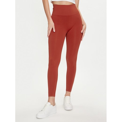 Pangaia Legginsy Activewear 2.0 Czerwony Slim Fit ze sklepu MODIVO w kategorii Spodnie damskie - zdjęcie 182670271