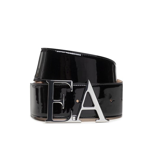 Emporio Armani Pasek Damski Y3I271 YFS7E 80001 Czarny ze sklepu MODIVO w kategorii Paski damskie - zdjęcie 182670350