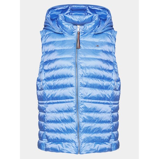 Tommy Hilfiger Curve Bezrękawnik WW0WW38339 Niebieski Regular Fit ze sklepu MODIVO w kategorii Kamizelki damskie - zdjęcie 182670381