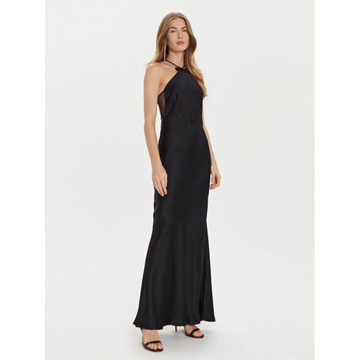 TWINSET Sukienka wieczorowa 242TT2050 Czarny Slim Fit ze sklepu MODIVO w kategorii Sukienki - zdjęcie 182670382