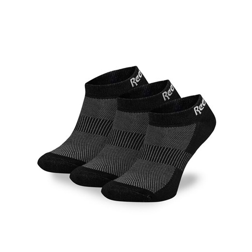 Reebok Zestaw 3 par niskich skarpet unisex R0356-SS24 (3-pack) Czarny ze sklepu MODIVO w kategorii Skarpetki damskie - zdjęcie 182670431