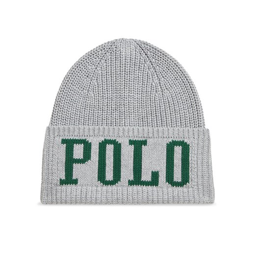 Polo Ralph Lauren Czapka 323953210002 Szary ze sklepu MODIVO w kategorii Czapki dziecięce - zdjęcie 182670433