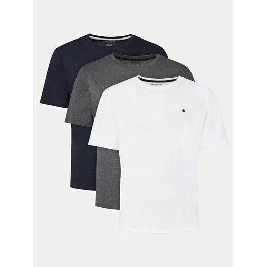 Jack&Jones Komplet 3 t-shirtów Paulos 12257006 Kolorowy Standard Fit XL MODIVO