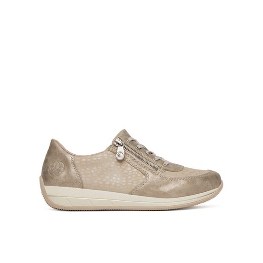 Rieker Sneakersy N1112-60 Złoty ze sklepu MODIVO w kategorii Buty sportowe damskie - zdjęcie 182670484