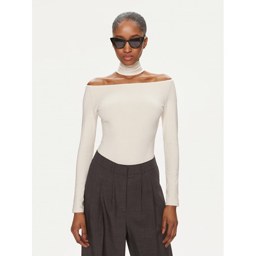 Undress Code Body Drunk In Love 648 Écru Slim Fit ze sklepu MODIVO w kategorii Bluzki damskie - zdjęcie 182670502