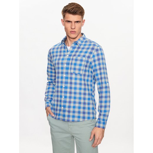 Blend Koszula 20715449 Niebieski Regular Fit ze sklepu MODIVO w kategorii Koszule męskie - zdjęcie 182670533