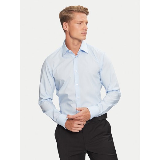 Boss Koszula H-Hank-Kent-C1-214 50469345 Niebieski Slim Fit ze sklepu MODIVO w kategorii Koszule męskie - zdjęcie 182670560