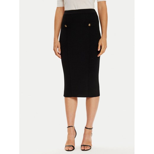 Luisa Spagnoli Spódnica ołówkowa Maionese 58497 Czarny Slim Fit ze sklepu MODIVO w kategorii Spódnice - zdjęcie 182670600