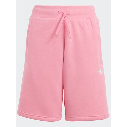 adidas Szorty sportowe Adicolor Shorts H60093 Różowy Regular Fit ze sklepu MODIVO w kategorii Spodenki dziewczęce - zdjęcie 182670610