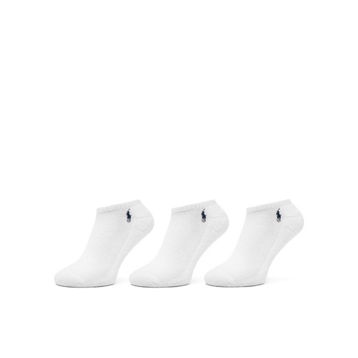 Polo Ralph Lauren Zestaw 3 par niskich skarpet damskich 455972885003 Biały ze sklepu MODIVO w kategorii Skarpetki damskie - zdjęcie 182670672