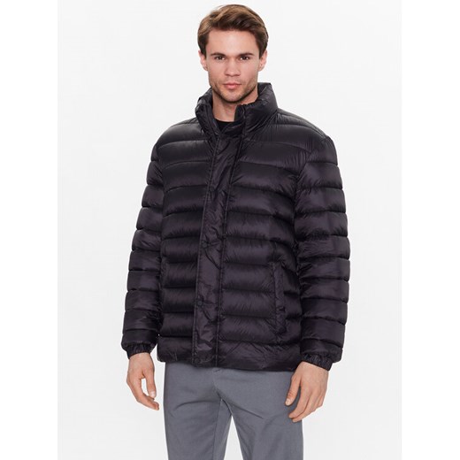 Sisley Kurtka przejściowa 2BA2SN01J Czarny Regular Fit ze sklepu MODIVO w kategorii Kurtki męskie - zdjęcie 182670673