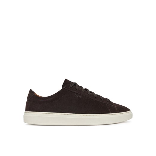 BOSS Sneakersy Kieran 50541868 Brązowy ze sklepu MODIVO w kategorii Buty sportowe męskie - zdjęcie 182670742