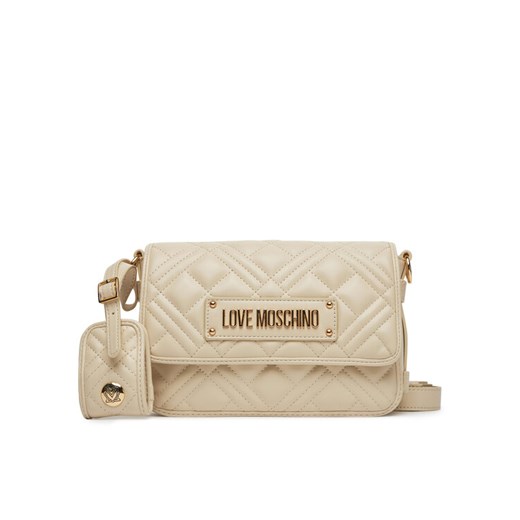 LOVE MOSCHINO Torebka JC4210PP0MLA0110 Beżowy ze sklepu MODIVO w kategorii Listonoszki - zdjęcie 182670790