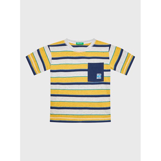 United Colors Of Benetton T-Shirt 3MTRC10A7 Kolorowy Regular Fit ze sklepu MODIVO w kategorii T-shirty chłopięce - zdjęcie 182670860
