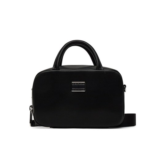 Tommy Jeans Torebka Tjw American Cool Trunk AW0AW17294 Czarny ze sklepu MODIVO w kategorii Kuferki - zdjęcie 182670861