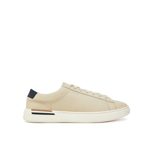 BOSS Sneakersy Clint 50543440 Beżowy ze sklepu MODIVO w kategorii Buty sportowe męskie - zdjęcie 182670880