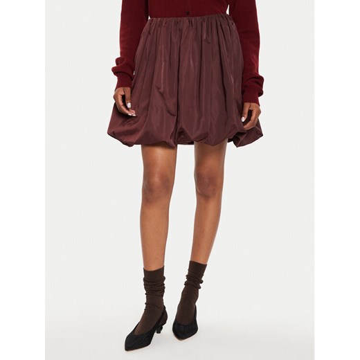 Herskind Spódnica mini Evans 5202155 Bordowy Regular Fit ze sklepu MODIVO w kategorii Spódnice - zdjęcie 182670883