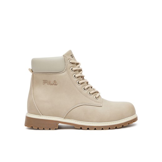 Fila Trapery FFW0219 73111 Szary ze sklepu MODIVO w kategorii Workery damskie - zdjęcie 182670912