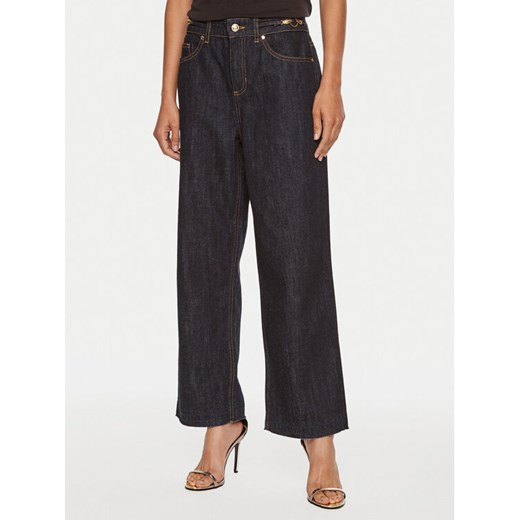 Just Cavalli Jeansy 77PAB5C4 Granatowy Straight Fit ze sklepu MODIVO w kategorii Jeansy damskie - zdjęcie 182670922