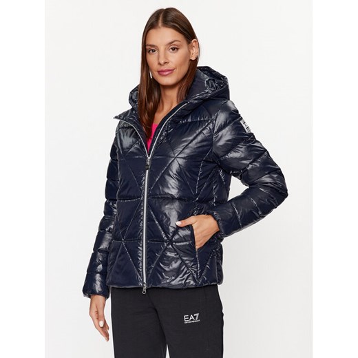 EA7 Emporio Armani Kurtka zimowa 6RTB10 TN5LZ 0551 Granatowy Regular Fit ze sklepu MODIVO w kategorii Kurtki damskie - zdjęcie 182670924